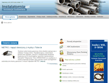 Tablet Screenshot of instalatornia.pl